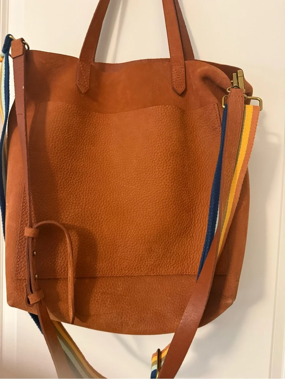 Madewell Leather Tote Bag